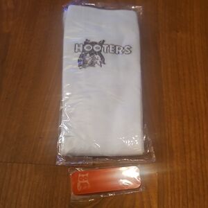 NWT Hooters Socks And Blank Name Tag